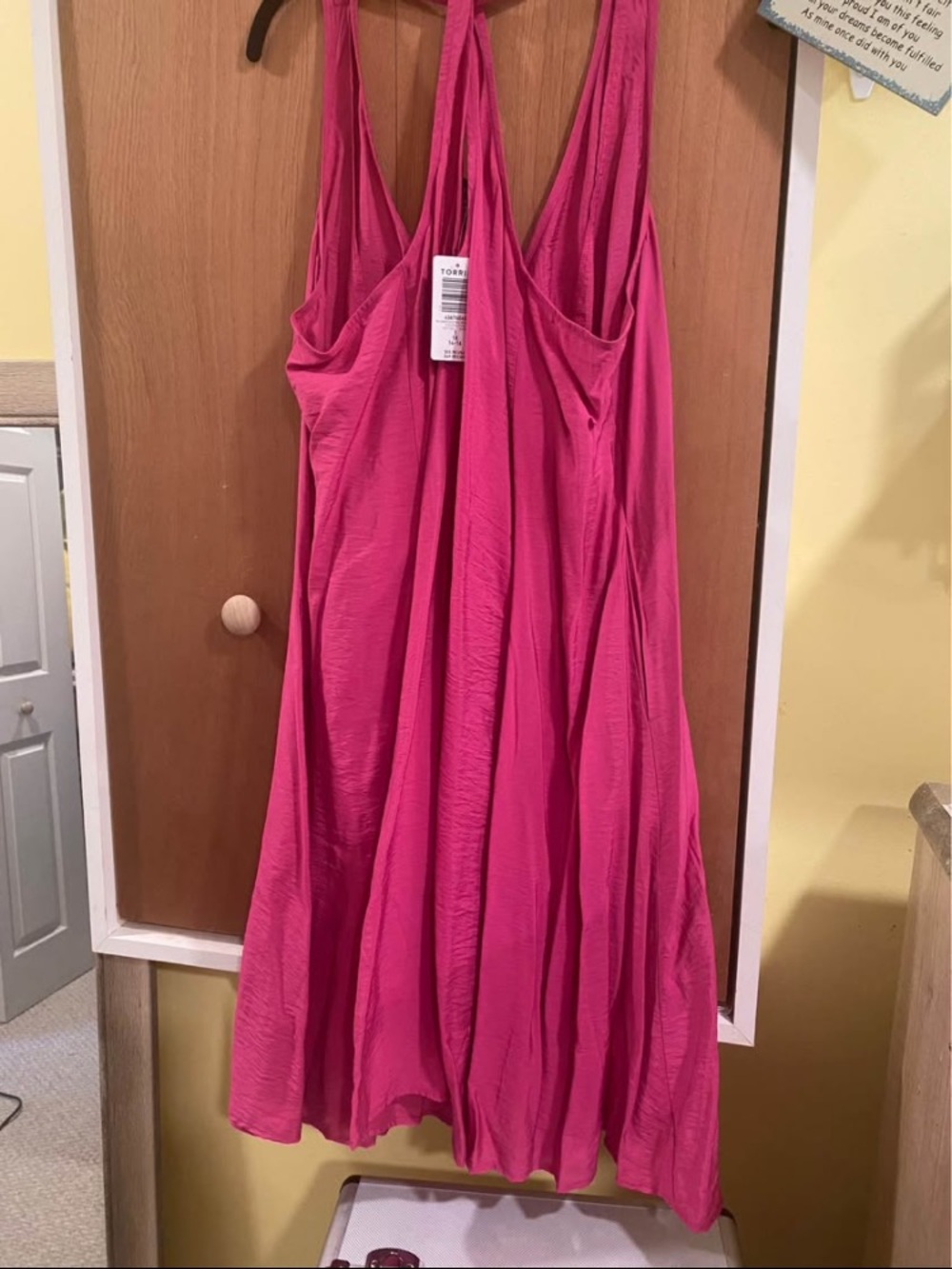 torrid Hot Pink Midi Dress